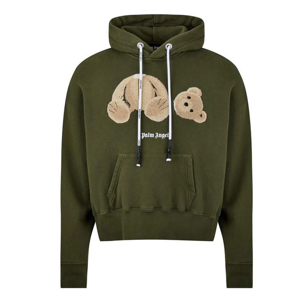 Palm Angels Ktb Hoodie - Green